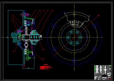 离合器设计cad,离合器设计要求