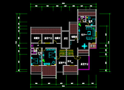 cad房屋设计平面图,cad房屋平面设计教程