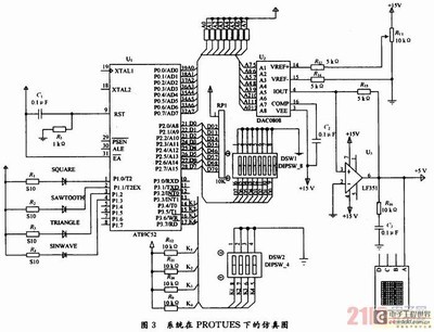单片机波形发生器课程设计,单片机波形发生器频率调节