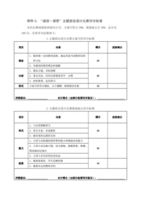 设计大赛评分标准,设计大赛评分标准表格