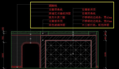 室内设计说明cad,室内设计说明材料